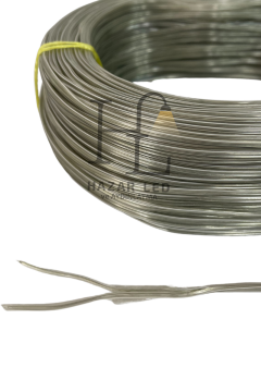 2 Pin JST Elektrik Kablosu 2'li Şerit Led Kablo 2X0,22MM Şeffaf Kalaylı %100 Bakır Kordon Kablo 100M