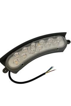 12 Watt Bahçe Armatürü Led Palmiye Ağaç ve Sütun Aydınlatma IP68 Dış Mekan Bahçe Aydınlatma Beyaz