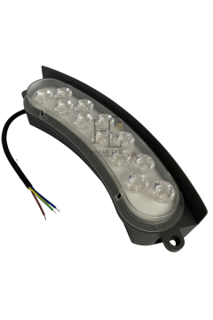12 Watt Bahçe Armatürü Led Palmiye Ağaç ve Sütun Aydınlatma IP68 Dış Mekan Bahçe Aydınlatma Beyaz