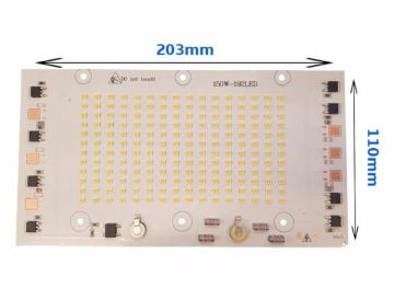 220 Volt 150 Watt SMD 2835 Ledli Hazır Projektör Ledi Gün Işığı Hazır Projektör PCB