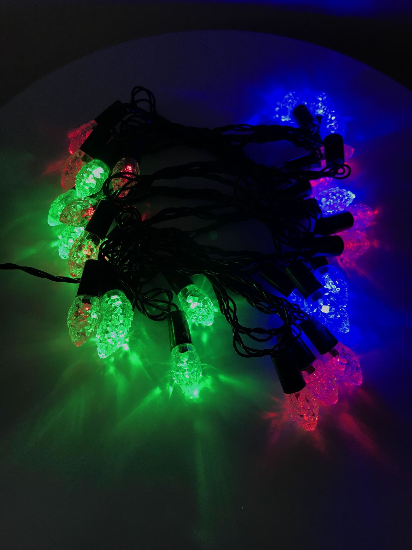 5 Metre RGB Kendinden Animasyonlu Diamond Damla Led Işık Dekoratif Yılbaşı Süsü