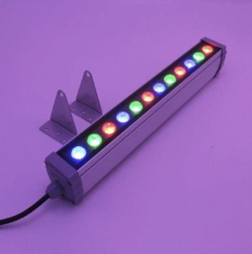 Wallwasher Duvar Boyama Led Aydınlatma 35 Cm 12 Watt RGB