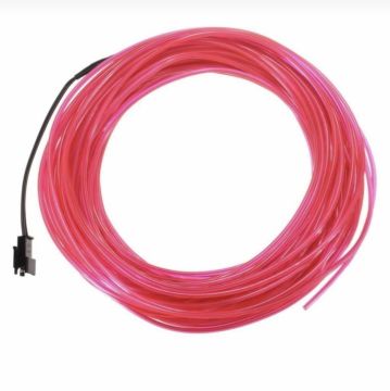 Araç İçi Neon Şerit Led 3 Metre Kırmızı (Torpido Ledi)