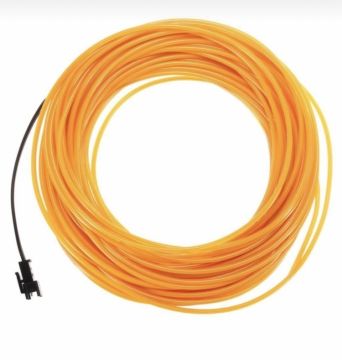 Araç İçi Neon Şerit Led 3 Metre Turuncu (Torpido Ledi)