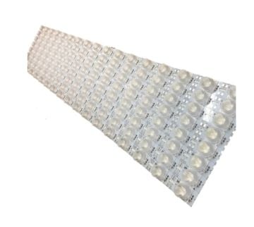 12 Volt 18 Ledli Lensli Alüminyum Bar Led Beyaz