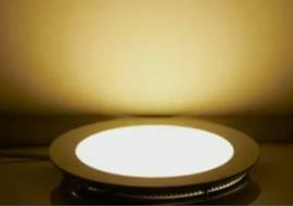 3 Watt Sıva Altı Yuvarlak Slim Led Panel Gün Işığı
