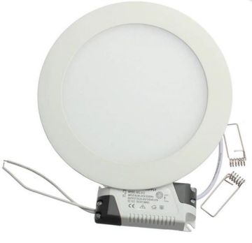 6 Watt Sıva Altı Yuvarlak Slim Led Panel Beyaz