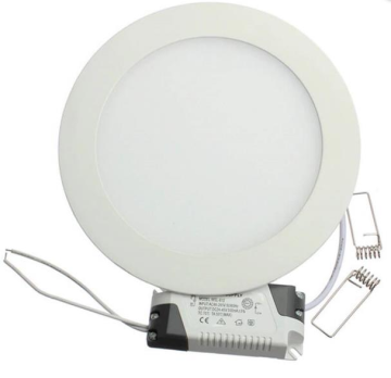 15 Watt Sıva Altı Yuvarlak Slim Led Panel Beyaz