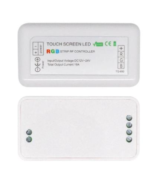 RGB Led Yuvarlak Dokunmatik (Touch) RF Kumanda+Kontrol Paneli 12-24V