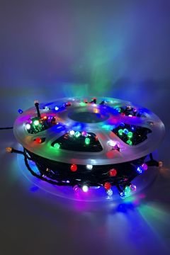 220 Volt 50 Metre Makara İp led RGB Animasyonlu Yılbaşı Süsü