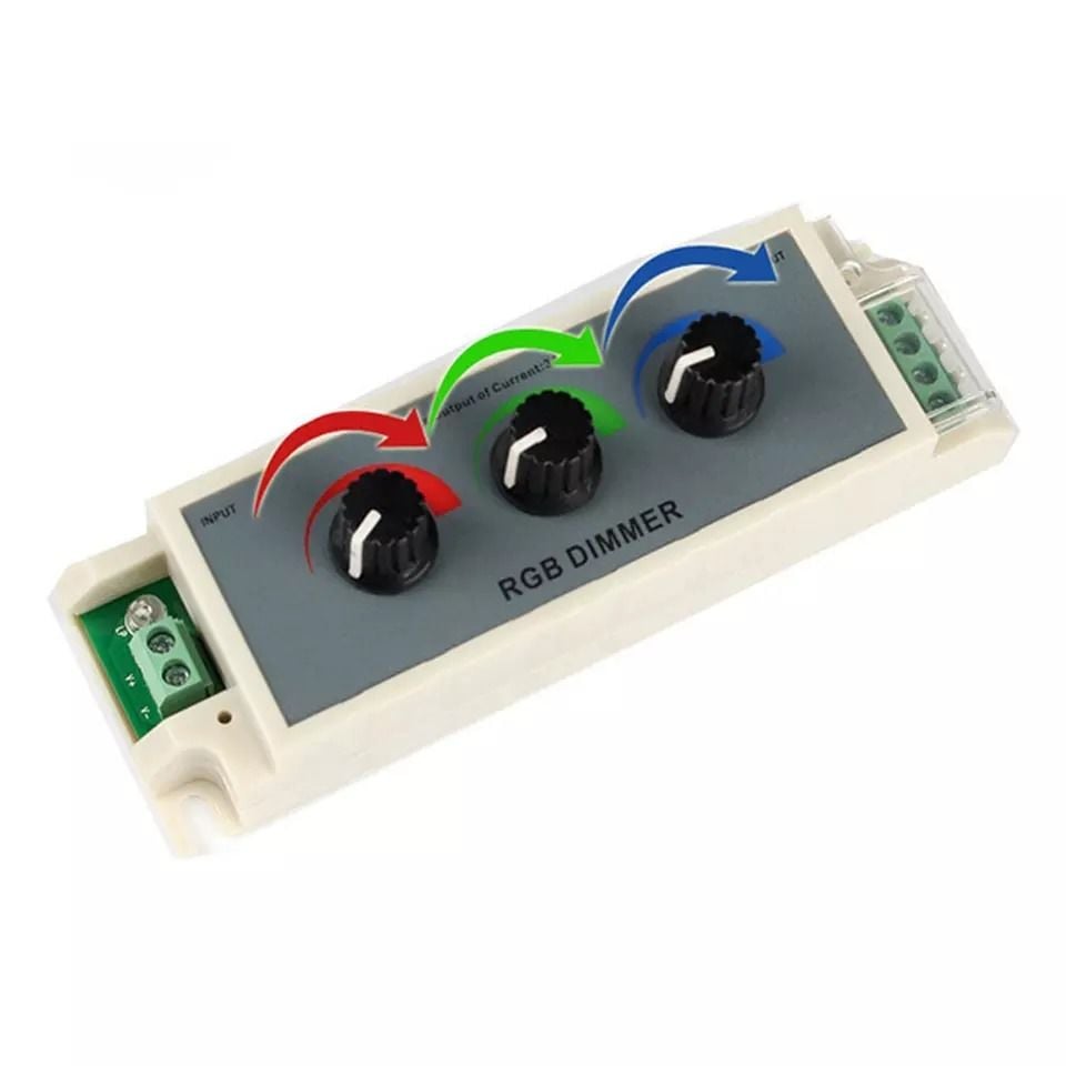 3 Kanal Manuel RGB Led Dimmer Kontrol