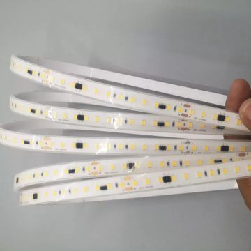 220 Volt Dim Edilebilir Şerit Led 10 Cm De Kesilebilir M/120 Led Kırmızı 5M İP65
