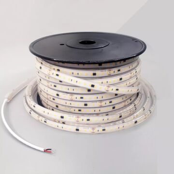 220 Volt Dim Edilebilir Şerit Led 10 Cm De Kesilebilir M/120 Led Mavi 10M İP20