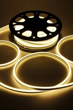 12 Volt 6x12mm Gün Işığı Neon Led 50 Metre Makara (2.5 cm'de Kesilebilir.)