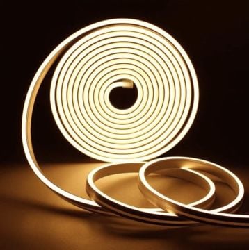 12 Volt 6x12 MM Gün Işığı Esnek Neon Led (5 Metre)