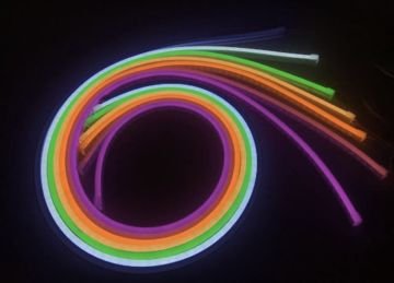12 Volt 6x12 Sarı (Amber) Esnek Neon Led (5 Metre)