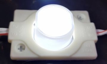 12 Volt 1.5 Watt Tek Mercekli Modül Led Beyaz (10 Adet)