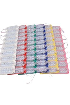 12 Volt 12 Ledli 2.4 Watt Animasyonlu Modül  Kırmızı-Mavi Çakar
