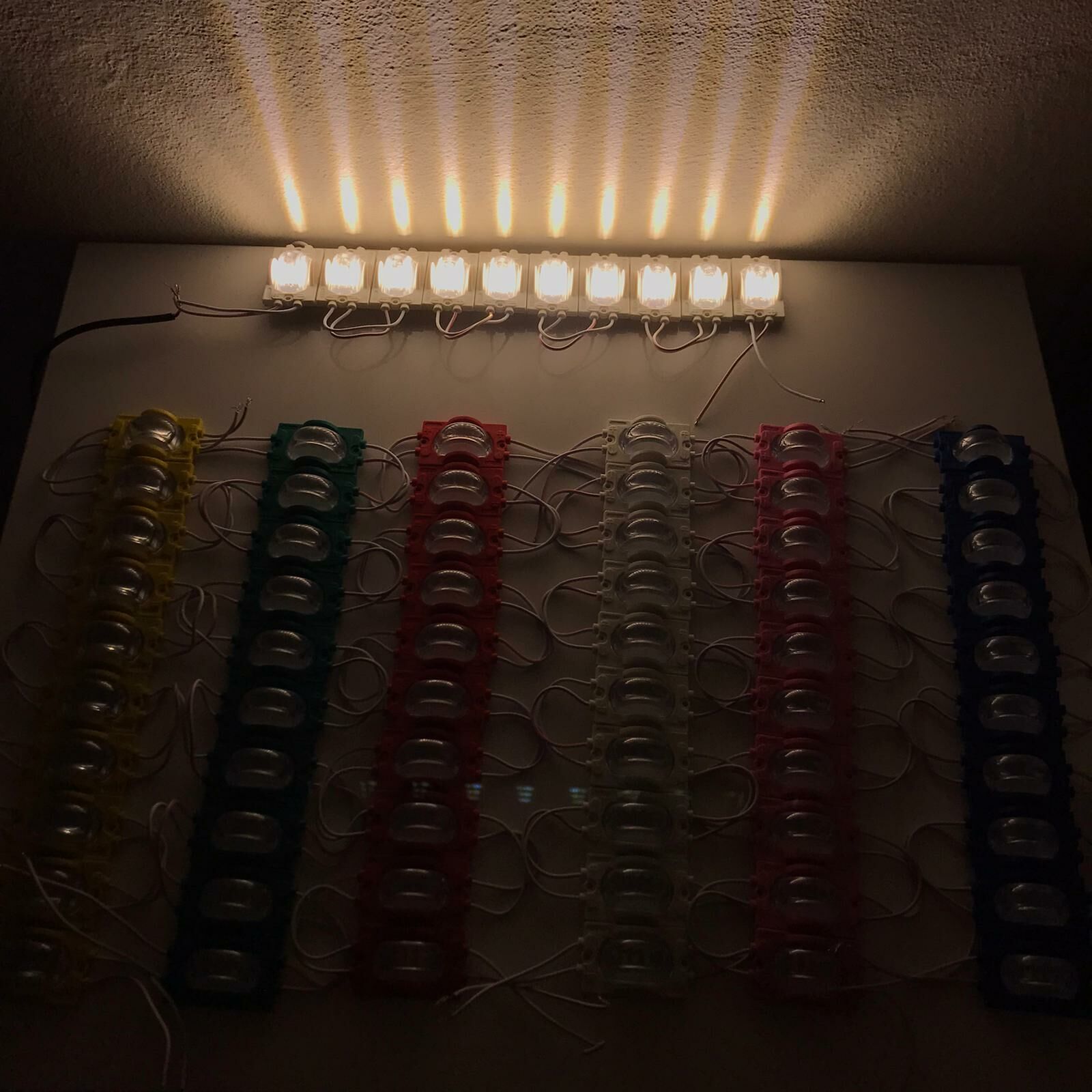 12 Volt Dar Açılı Modül Led Gün Işığı (5 Adet)