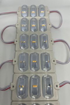 12 Volt Dar Açılı 3'lü Modül Led Gün Işığı (5 Adet)
