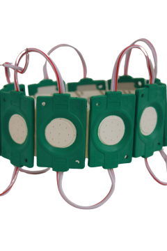 12 Volt 2.4 Watt Tekli Su Geçirmez Modül Led Yeşil (10 Adet)