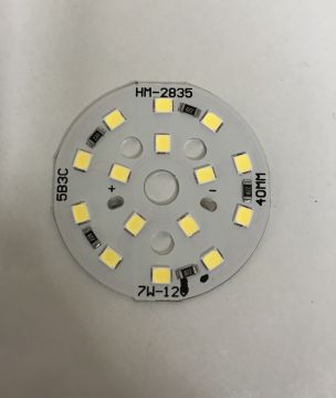 12 Volt 7 Watt SMD 5630 Ledli Hazır Led Modül 40 MM Beyaz (3 Adet)