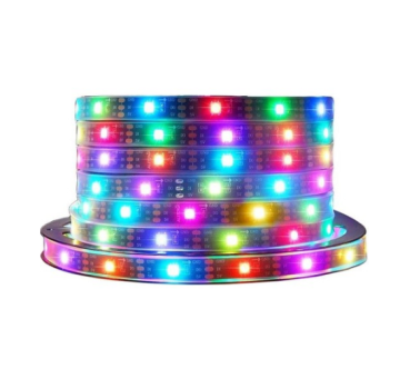 5V Adreslenebilir WS2812B ARGB Pixel Şerit M:60 Led 1M Magic Led