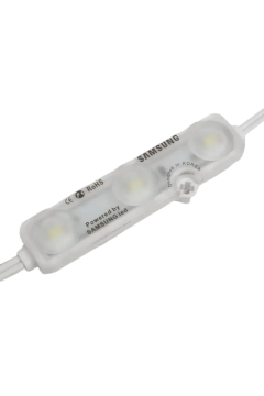 Samsung 3 lü Mercekli Modül Led 12 Volt Kırmızı (10 Adet)