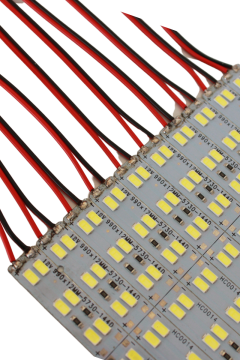 12V 5730 Çift Sıra Alüminyum Çubuk Led 144 Ledli Gün Işığı 1M