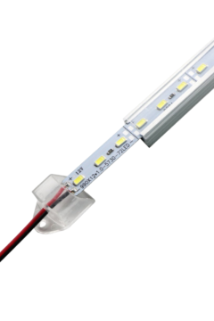 12 Volt Alüminyum Kasalı 5730 Ledli Çubuk Led Bar Sarı (Amber) Opak Cam