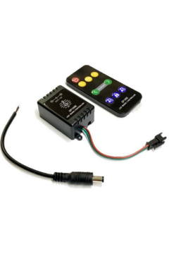 Pixel ARGB Şerit Led Ses ve Müzik Duyarlı Kontrol Devresi 2811-2812B