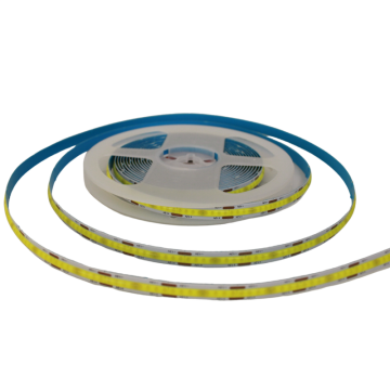 12V 8MM 320 Ledli Esnek Cob Şerit Led Beyaz IP20 5 Metre