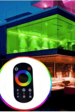 Slim Dokunmatik (Touch) RGB Led Kontrol Devresi 12-24 Volt