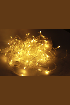 4.5 Metre Saçak Led 96 Ledli 16 Saçaklı Eklenebilir Kelebek Fonksiyonlu Gün Işığı Dekoratif Led Işık Yılbaşı Süsü