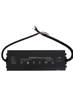 12 Volt 25 Amper 300 Watt Dış Cephe Led Adaptör IP67 Su Geçirmez