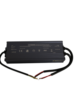 24 Volt 20,8 Amper 500 Watt Dış Cephe Led Adaptör IP67 Su Geçirmez