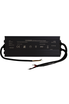 12 Volt 41,7 Amper 500 Watt Dış Cephe Led Adaptör IP67 Su Geçirmez