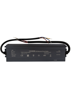 12 Volt 16,7 Amper 200 Watt Dış Cephe Led Adaptör IP67 Su Geçirmez