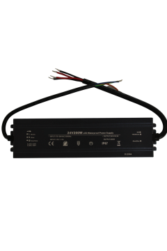 24 Volt 8,3 Amper 200 Watt Dış Cephe Led Adaptör IP67 Su Geçirmez