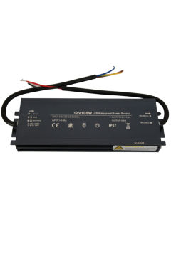12 Volt 8,3 Amper 100 Watt Dış Cephe Led Adaptör IP67 Su Geçirmez