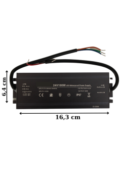 24 Volt 4,2 Amper 100 Watt Dış Cephe Led Adaptör IP67 Su Geçirmez