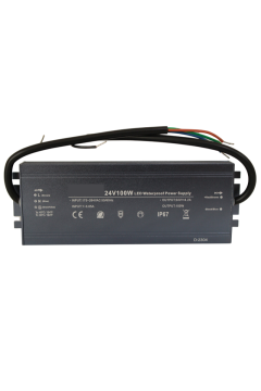 24 Volt 4,2 Amper 100 Watt Dış Cephe Led Adaptör IP67 Su Geçirmez
