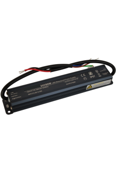 24 Volt 2,5 Amper 60 Watt Dış Cephe Led Adaptör IP67 Su Geçirmez