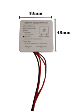 Dokunmatik (Touch) Ayna Arkası Sensör 12-24V 5A Banyo Aynası Sensörü Mobilya Sensörü