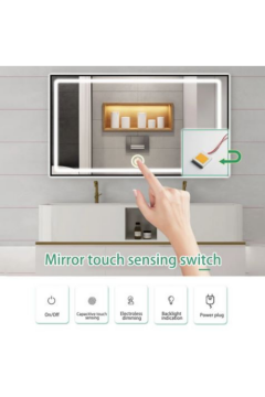 Dokunmatik (Touch) Ayna Arkası Sensör 12-24V 5A Banyo Aynası Sensörü Mobilya Sensörü