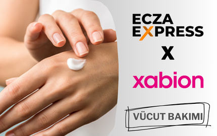 Xabion vücut bakım ürünleri Eczaexpress'te