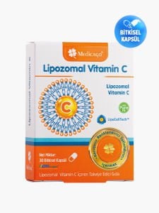 Medicago Lipozomal Vitamin C  İçeren Takviye Edici Gıda 30 DRcaps Kapsül