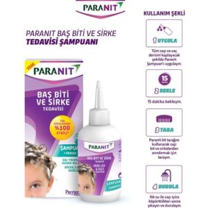 Paranit Baş Biti ve Sirke  Şampuanı 100 ml