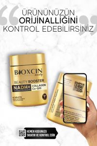 Bioxcin Beauty Booster Hidrolize Kolajen Hyalüronik Asit Nadh İçeren Tablet Takviye Edici Gıda 60 Tablet