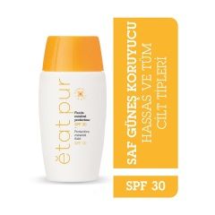 Etat Pur Pure Uv Protectors Protectıve Face Fluıd Spf 30+ Güneş Kremi 40 Ml